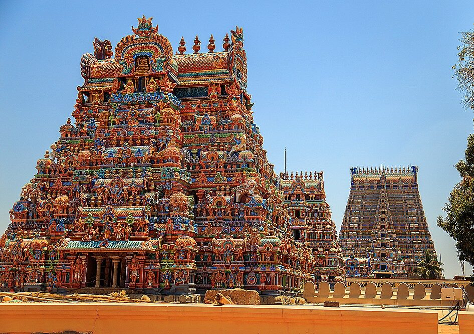 Temple Of Sri Ranganathaswamy In Trichy.